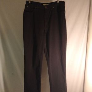 JONES SPORT BLACK 5-POCKET STRAIGHT LEG DENIM JEANS (* EXCELLENT CONDITION *)
